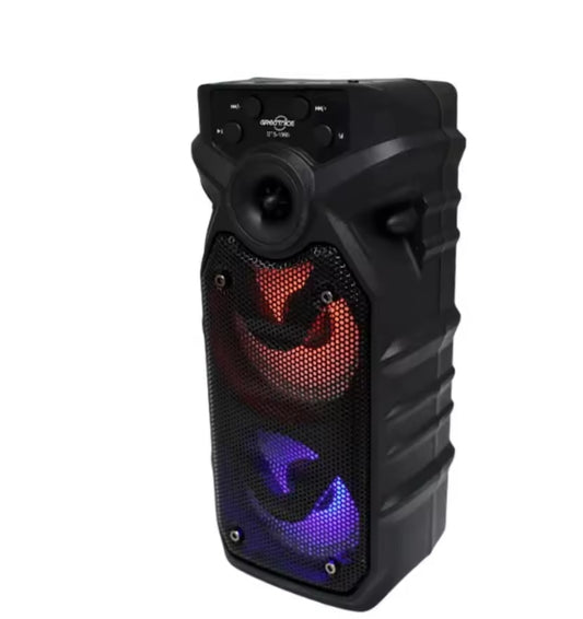 Bocina  Bluetooth de 3"x2 Pulgadas con Luces LED