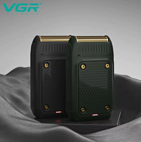 Afeitadora VGR V-353 de afeitar profesional, máquina de afeitar eléctrica, recortadora de barba portátil, Mini afeitadora recargable para hombres