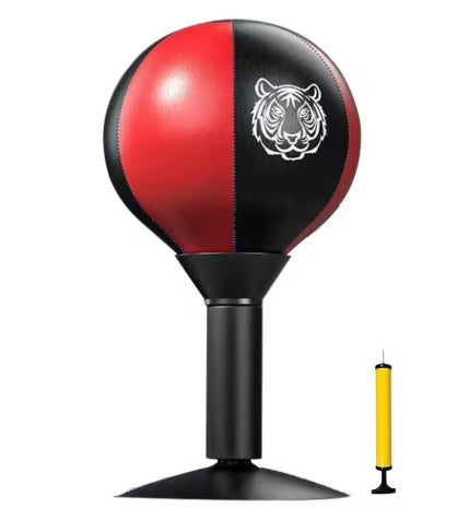 Bolsa de boxeo de escritorio para niños y adultos, Bola de boxeo con ventosa fuerte, juguetes para aliviar el estrés