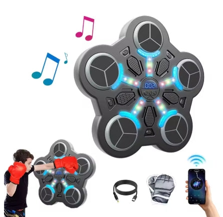 Nueva máquina de boxeo musical inteligente con Bluetooth,